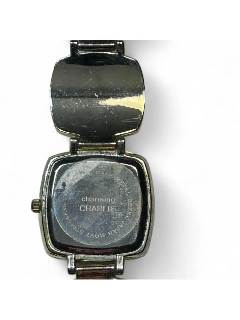 Untested Charming Charlie gold watch with diamond accents #bling #luxury